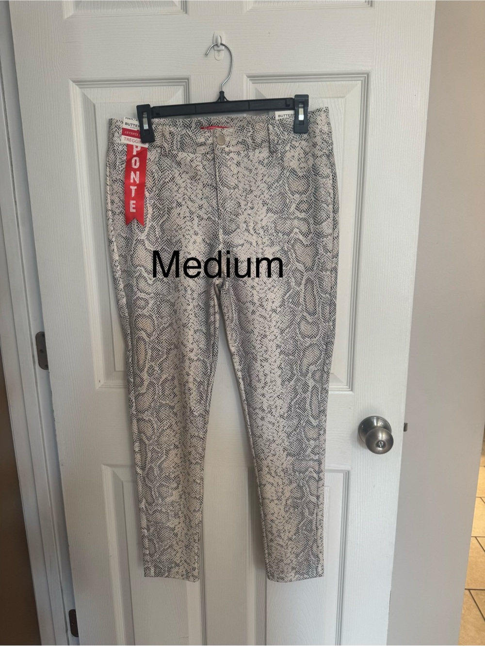Women’s maze collection snake skin pants